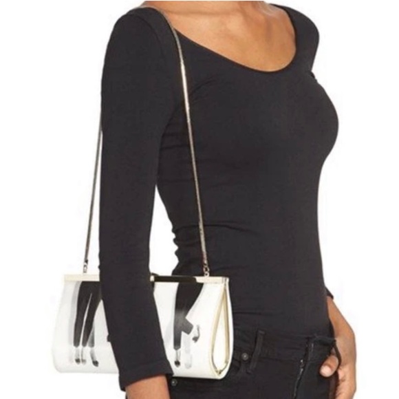Kate Spade New York “Disco Nap” Dancing Legs Clutch - Picture 6 of 6